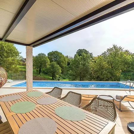 Veranda With Heated Pool